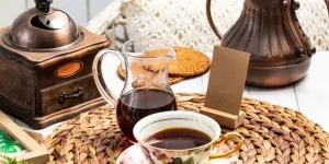 Hand Brewed Coffee Light Roast Aromatic Coffee Setup