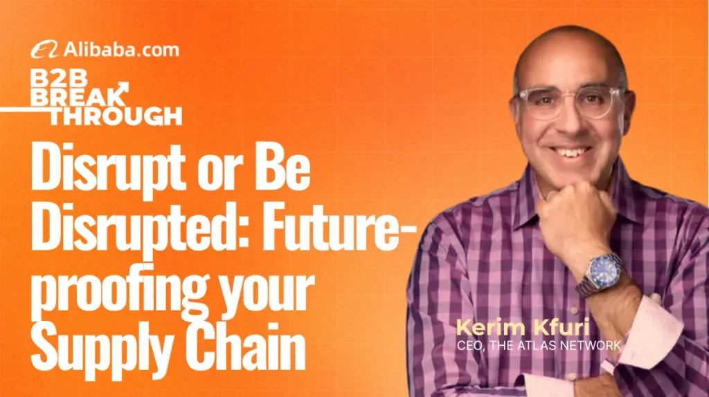 Kerim Kfuri, director ejecutivo de THE ATLAS NETWORK, por el contenido sobre la cadena de suministro “Disrupt or Be Disrupted”