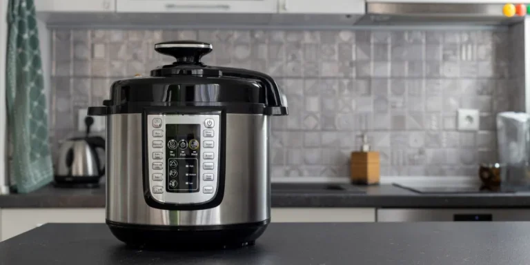 Modern multi cooker in the kitchen