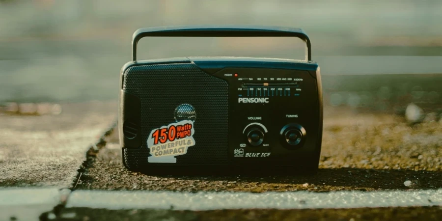 Shallow Focus Photo of an Old Radio