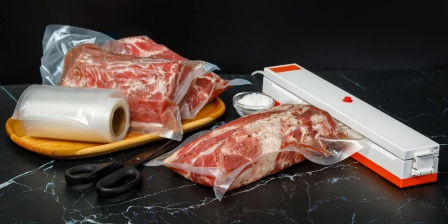 Vacuum Sealer Machine And Meat