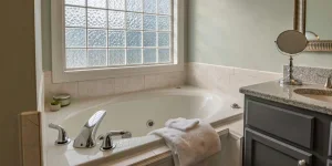 White Ceramic Bathtub Near White Ceramic Bathtub