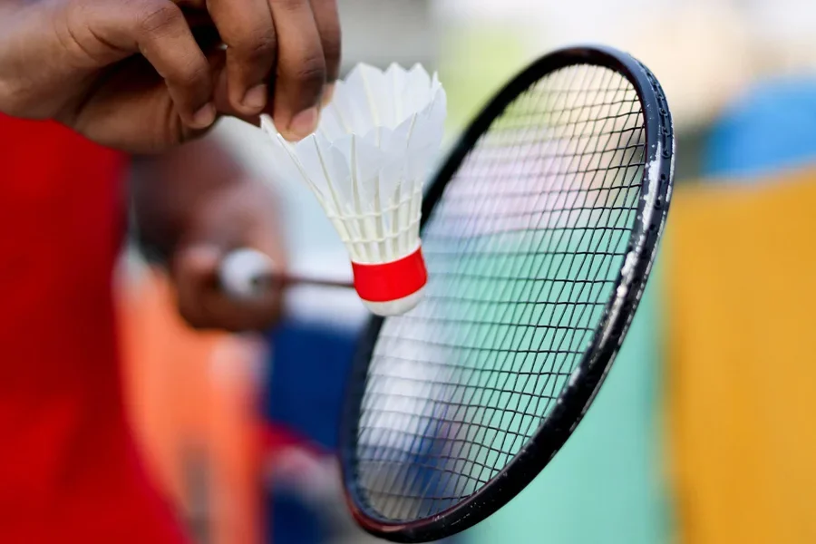 badminton, racket, shuttlecock,