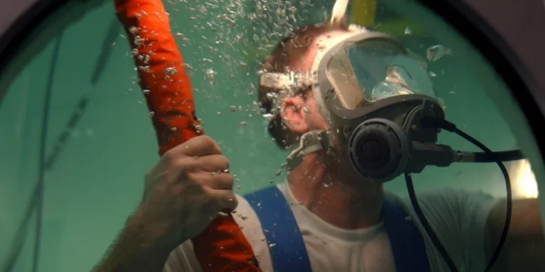 hombre, bajo el agua, naturaleza, agua, entrenamiento de buceo, máscara, marina estadounidense, ejército