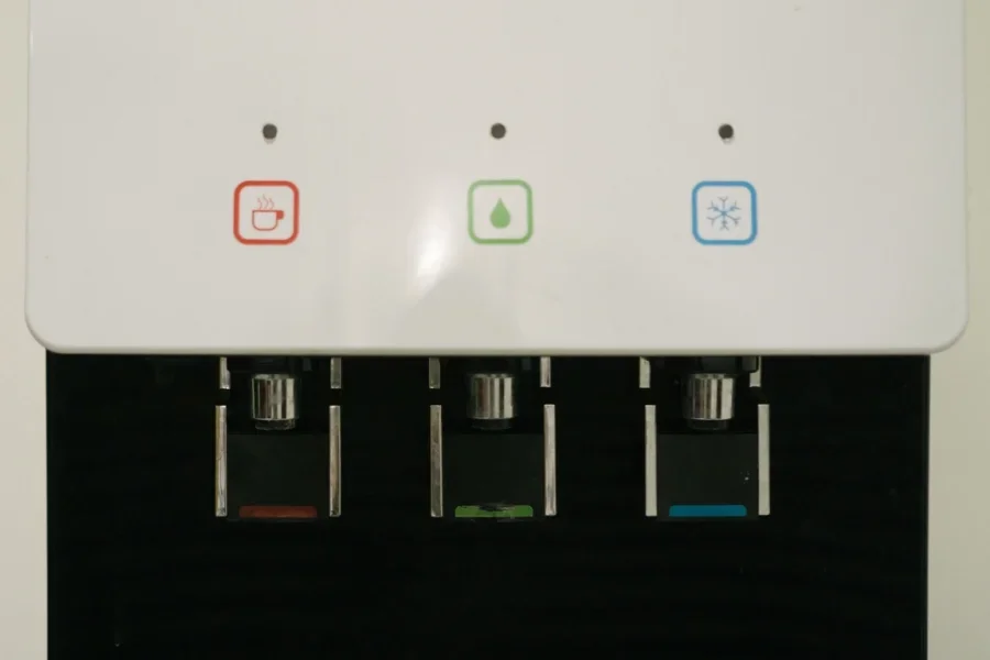 A tri-temperature cooler