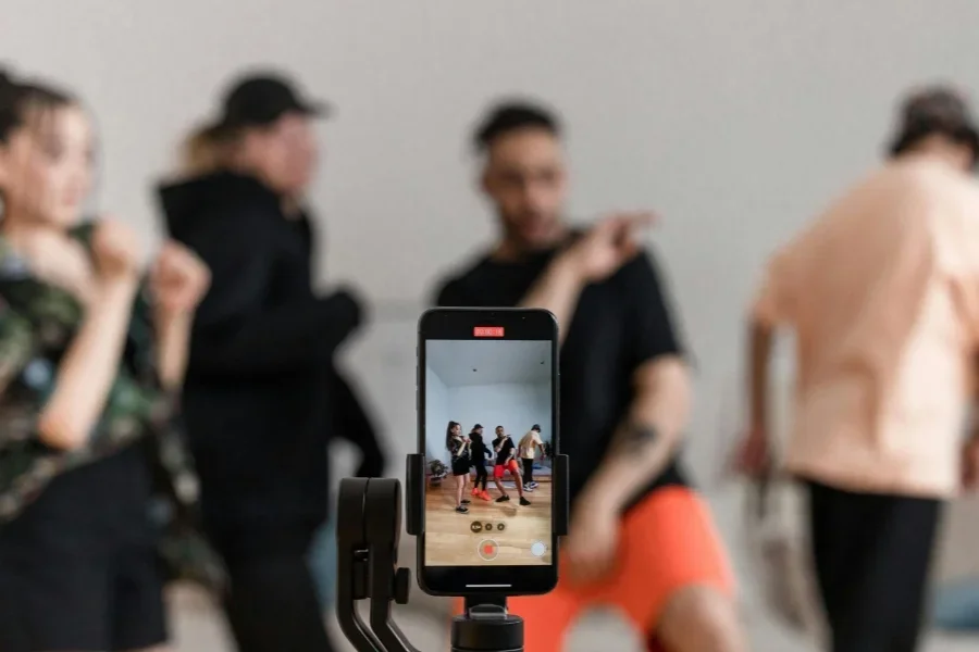 Bloggers Recording Content