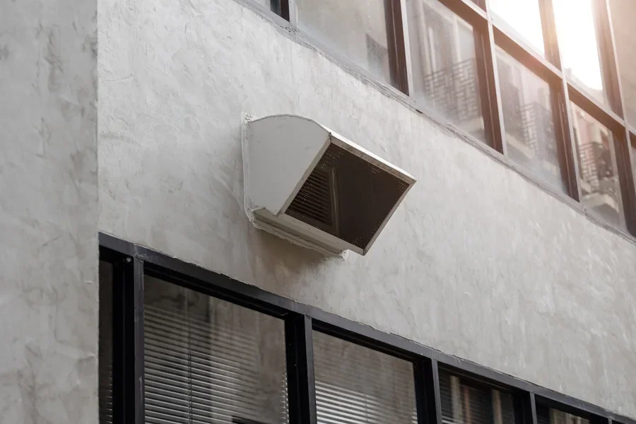 External unit of an air extractor