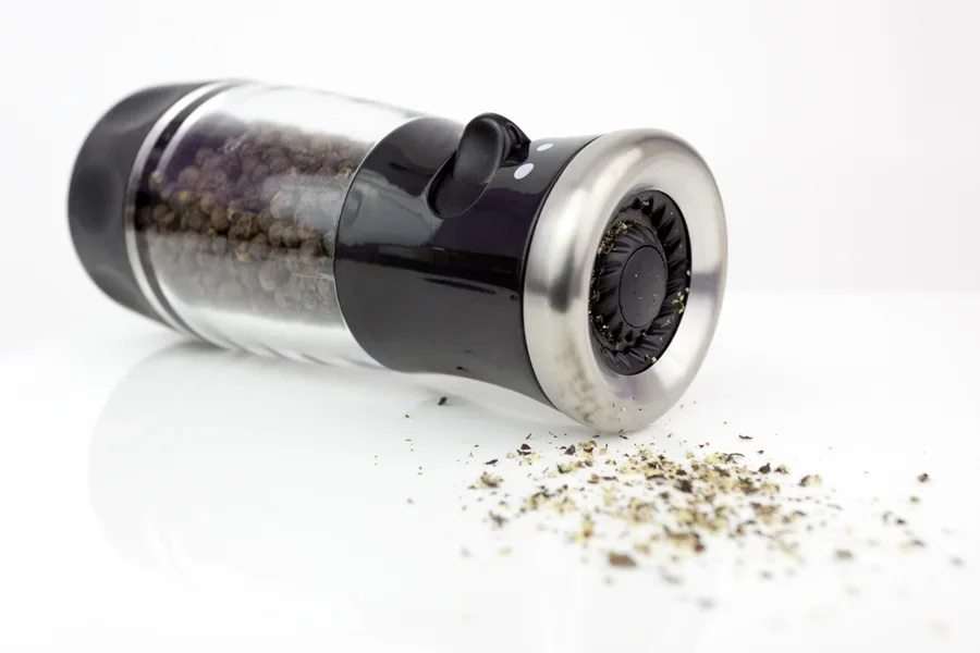 Bon moulin à poivre avec réglages de mouture ajustables