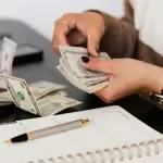 Person Counting Cash Money