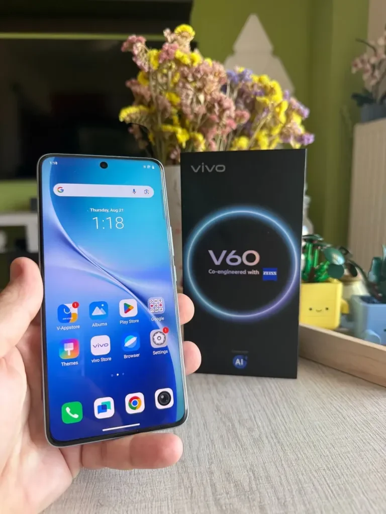 Обзор Vivo V60: рекордсмен по времени автономной работы и возможности ...