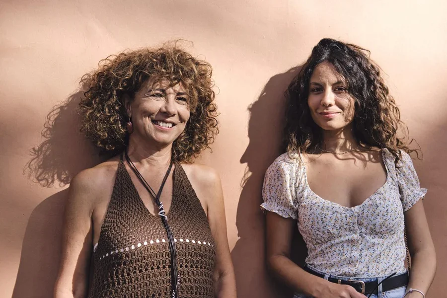 Завитые волосы