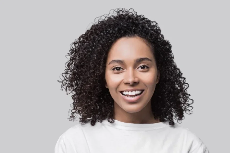 Woman Wearing White T-Shirt