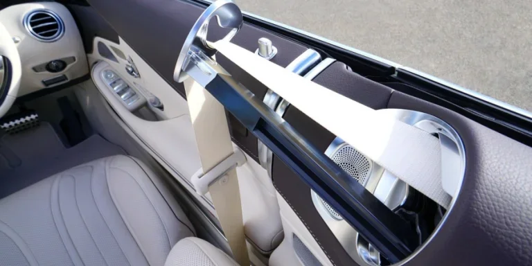 Mercedes, voiture, intérieur, design