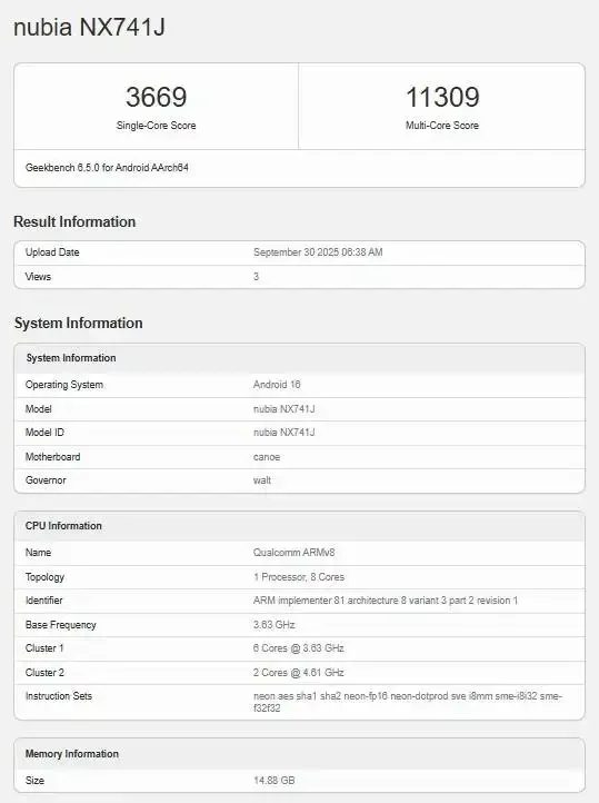 Nubia-Z80-Ultra-Geekbench