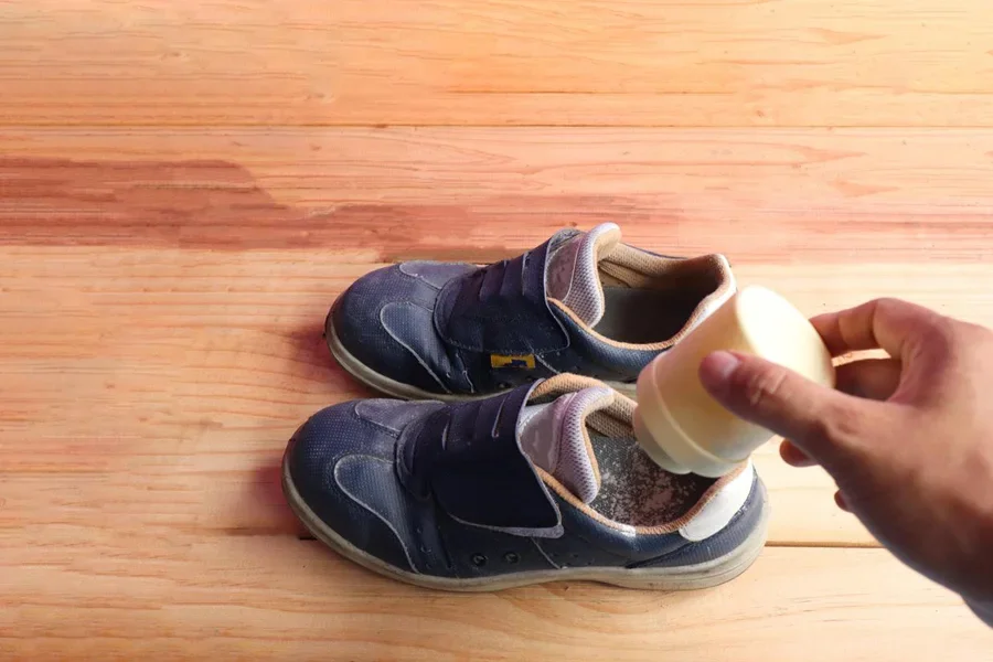 A Can of Deodorant Powder