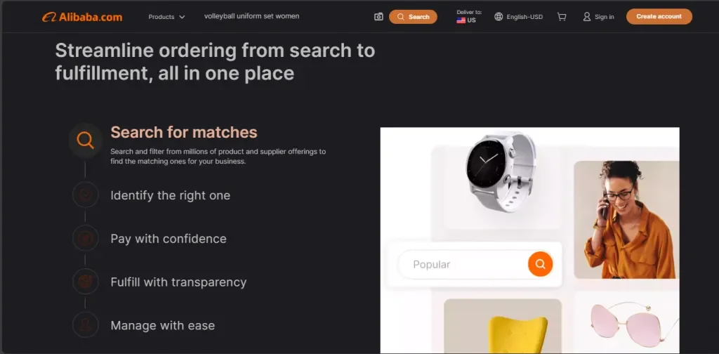 Alibaba.com is the leading B2B source for ecommerce sellers