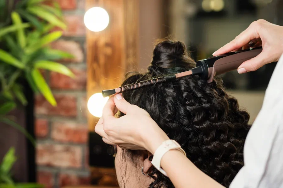 Hair Styling Process