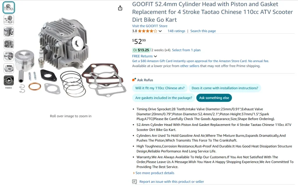 Culatas de motocicletas