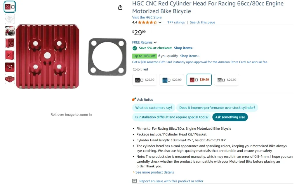 Culatas de motocicletas