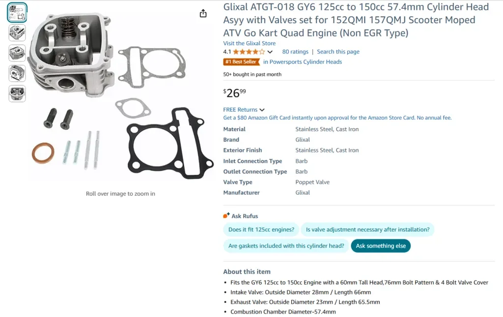 Culatas de motocicletas