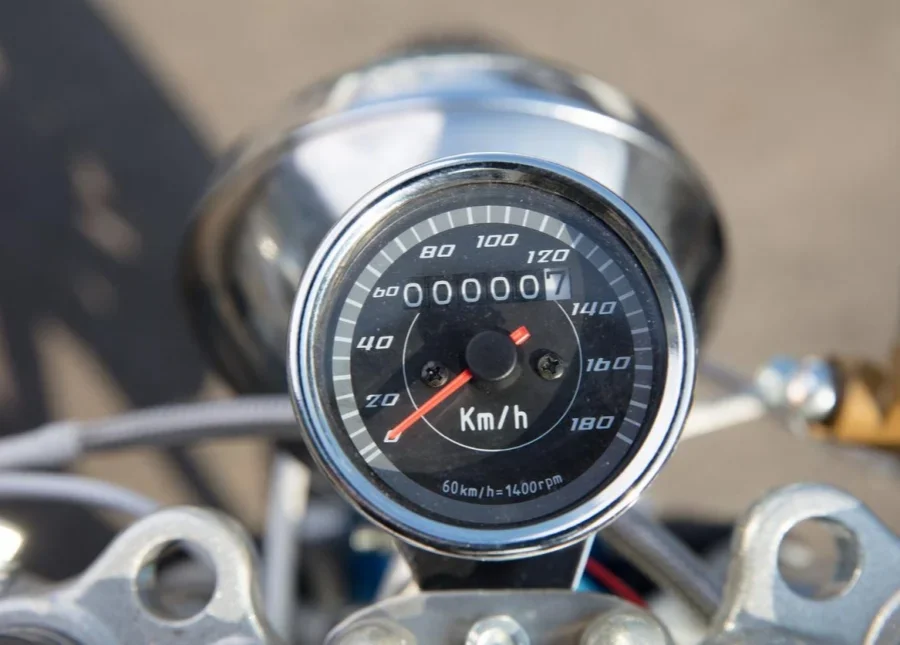 オートバイのメーター