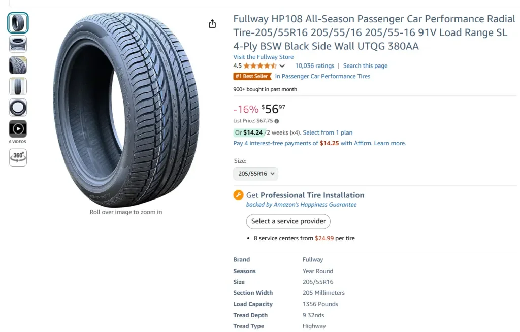 Neumáticos para turismos