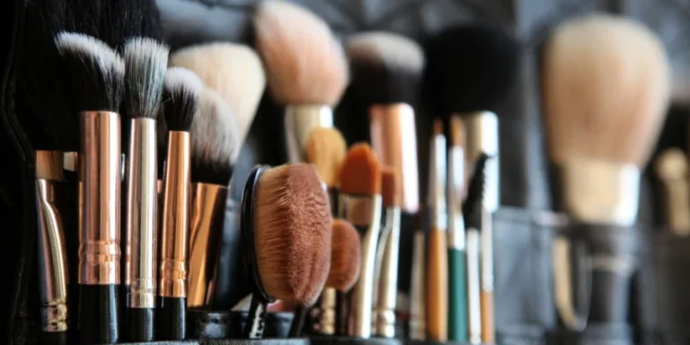 Set Of Cosmetic Brushes