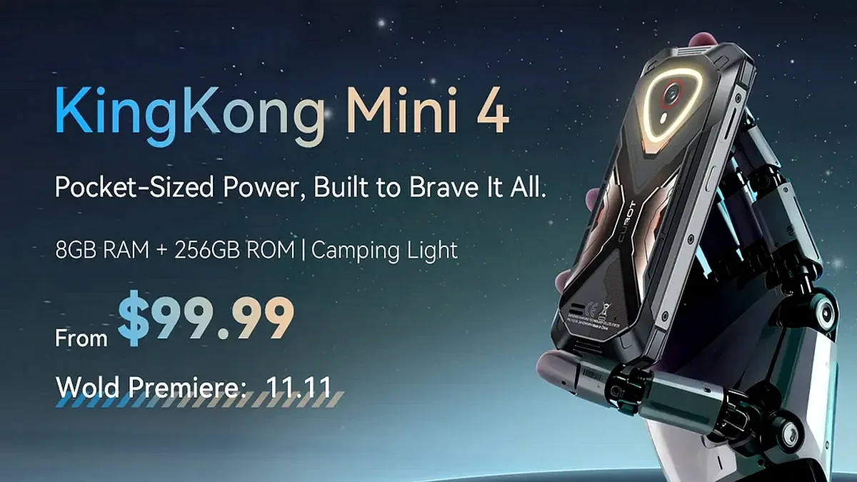 Cubot Kingkong Mini 4：小型で頑丈、それでいて重量以上の性能を備え