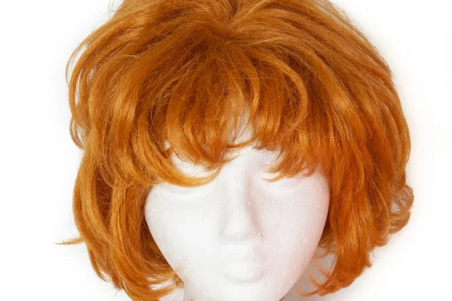 оранжевые парики