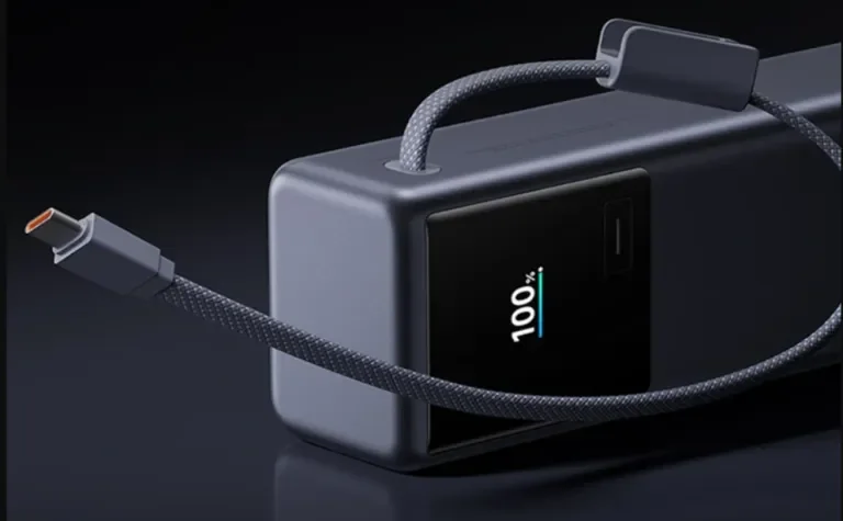 صورة مميزة لبنك الطاقة الجديد من شاومي بسعة 20,000 مللي أمبير/ساعة، مع شحن سريع بقوة 165 واط، بسعر أقل من 40 دولارًا