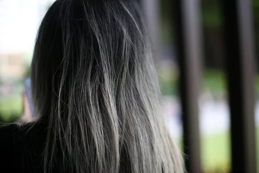 Gray Blending for Dark Hair