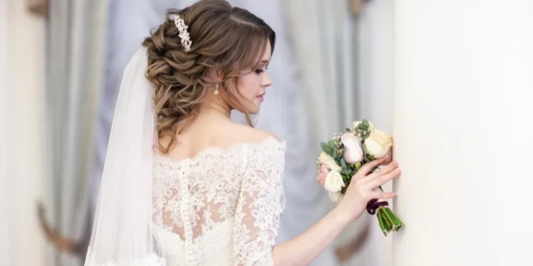 Portrait Of The Bride Against The Window