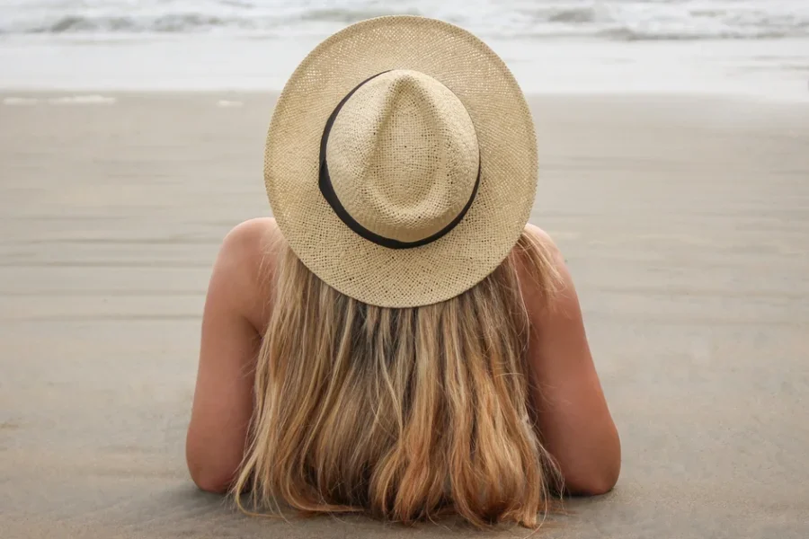 Sandy Blonde Hair Back Side