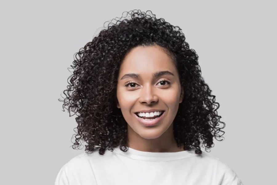 Woman Wearing White T-Shirt