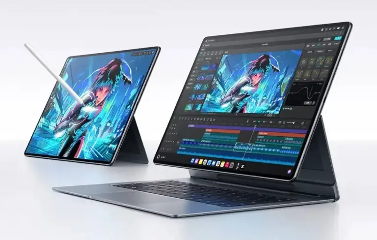 Featured image for Huawei’s Laptop Killer: the Matepad Edge Lands With a 12,900 Mah Battery and 14.2-Inch Oled