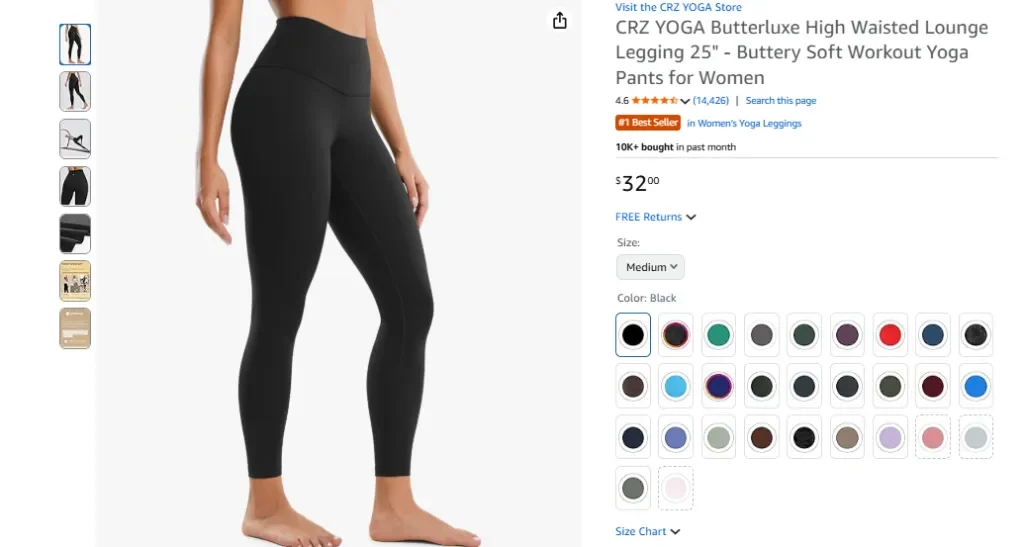 CRZ YOGA Butterluxe High Waisted Leggings