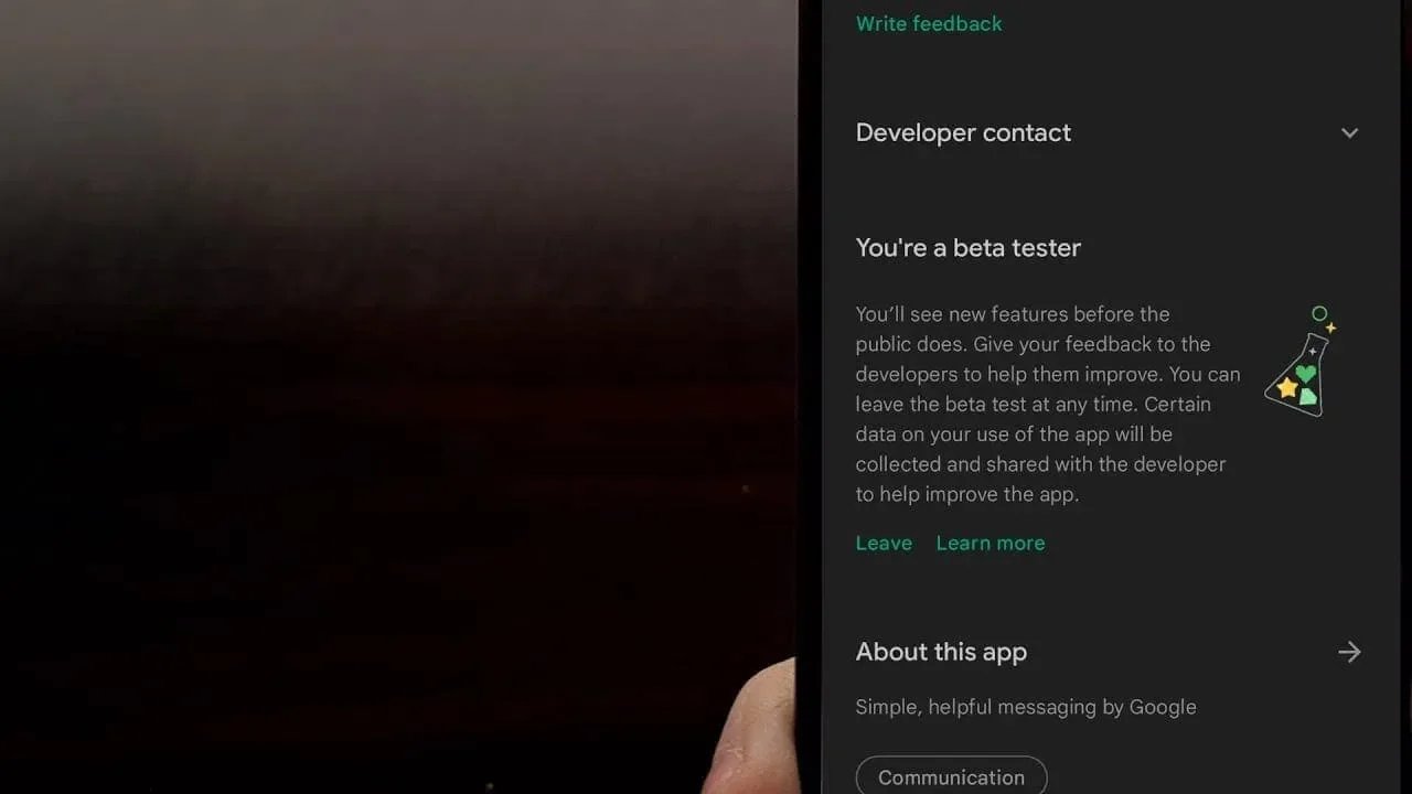 android app beta updates