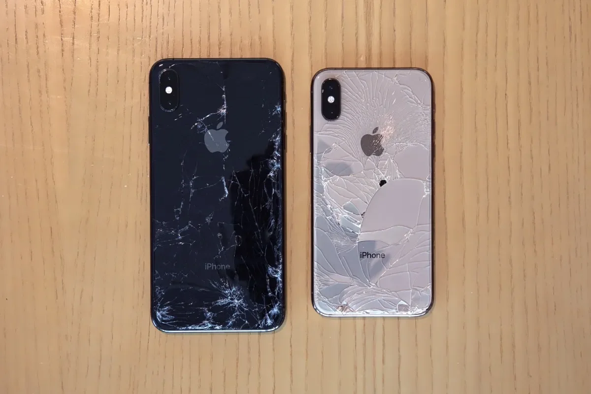 iphone xs vs iphone xs max drop test square trade back drop