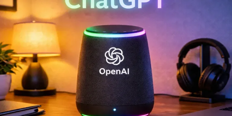 Openai에서 곧 출시될 카메라 내장 스마트 스피커 Chatgpt의 대표 이미지