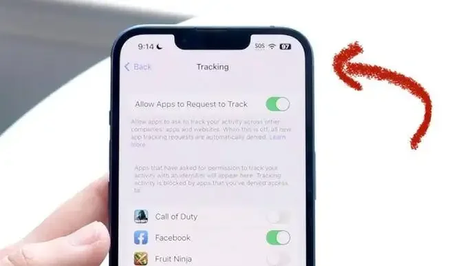 iPhone tracking